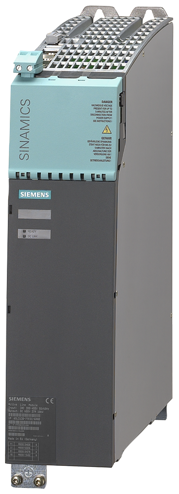 [Imagem MÓDULO DE LINHA TRIFÁSICO 16KW 27A 380/480V 50/60HZ 6SL31367TE216AA3 SIEMENS]