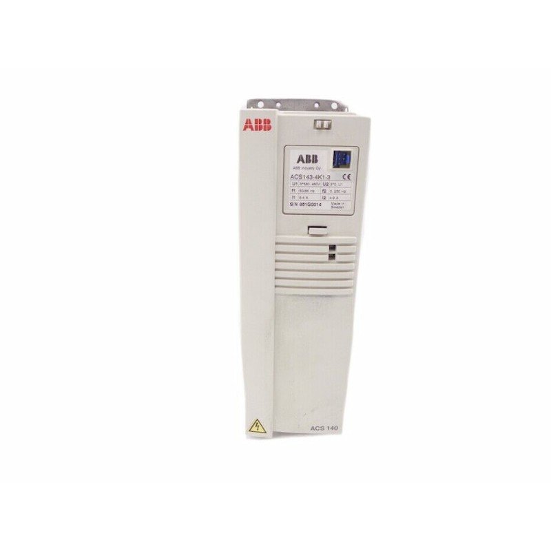 [Imagem INVERSOR DE FREQUÊNCIA TRIFÁSICO 2.2KW 4.9A 380/480V 50/60HZ ACS1434K13U ABB]