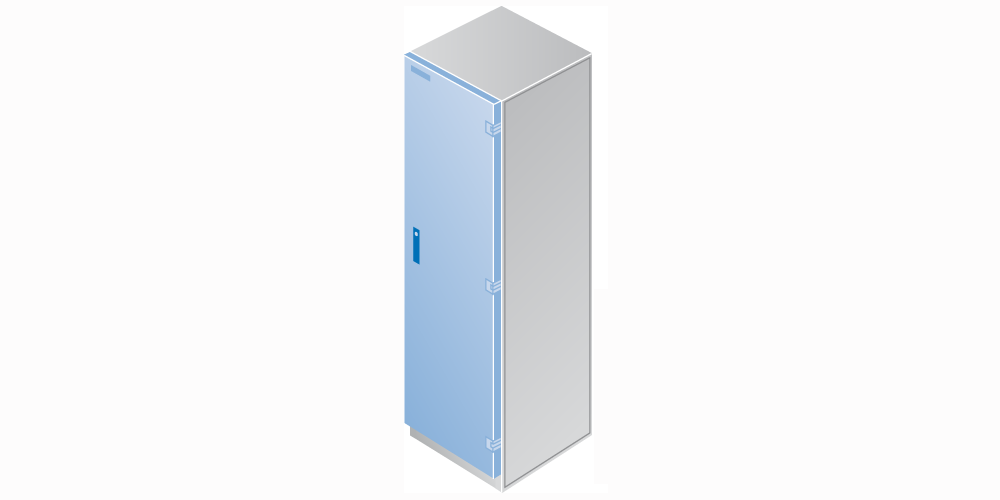 PORTA PADRÃO EM VEZ DA PAREDE TRASEIRA PADRÃO AXL=2000X 800 IP54 O PREÇO É UM 8MF3227 SIEMENS