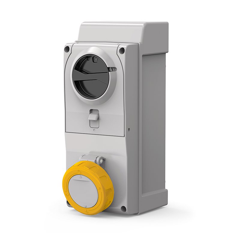 [Imagem do produto TOMADA DE PAREDE  COM FUSÍVEL 3P+T 16A 4H 508.1672 SCAME]