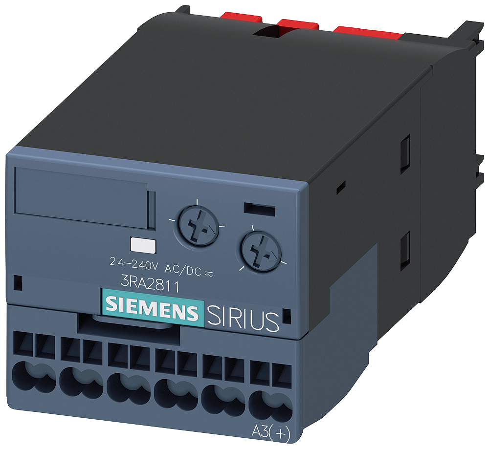 RELÉ DE TEMPO ELETRÔNICO ATRAS. NA RESPOSTA COM SAÍDA DE SEMICONDUTOR 24-24 3RA28112CW10 SIEMENS