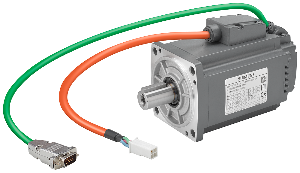SERVOMOTOR SIMOTICS S-1FL6 LI 1AC/3AC 230V 3,18 NM 3000 RPM 1FL60442AF211LH1 SIEMENS