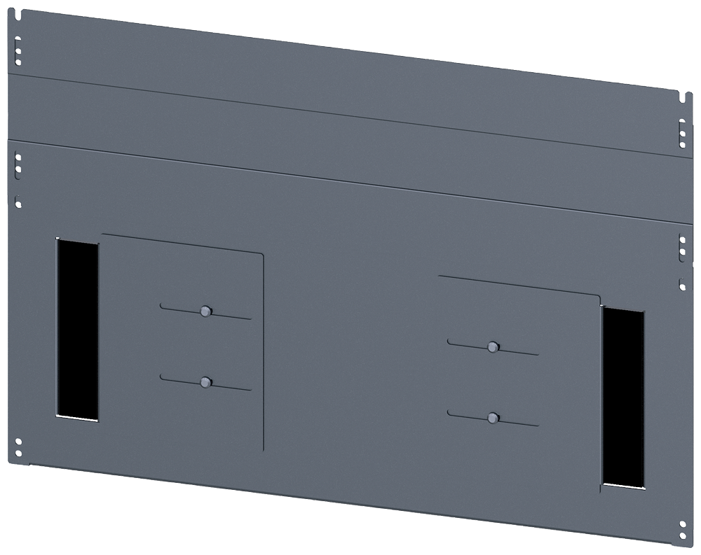 BASE COM ENTRADA DE CABO LATERAL P: 600 MM L: 800 MM GALVANIZADO 8MF10862UB512 SIEMENS