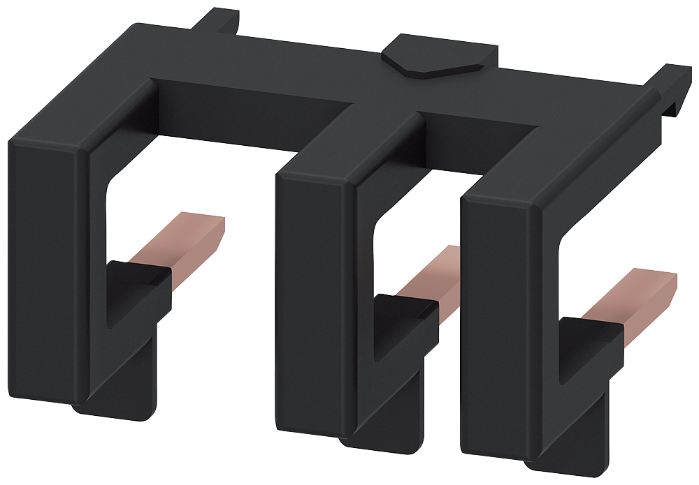 [Imagem CONECTOR EM PARALELO SEM BORNE DE CONEXÃO, DE 3 POLOS PARA 3RT202. 3RT29264BA32 SIEMENS]