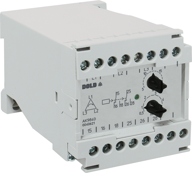 [Imagem do produto RELÉ DE SEGURANÇA 400/690V AK9840 DOLD]