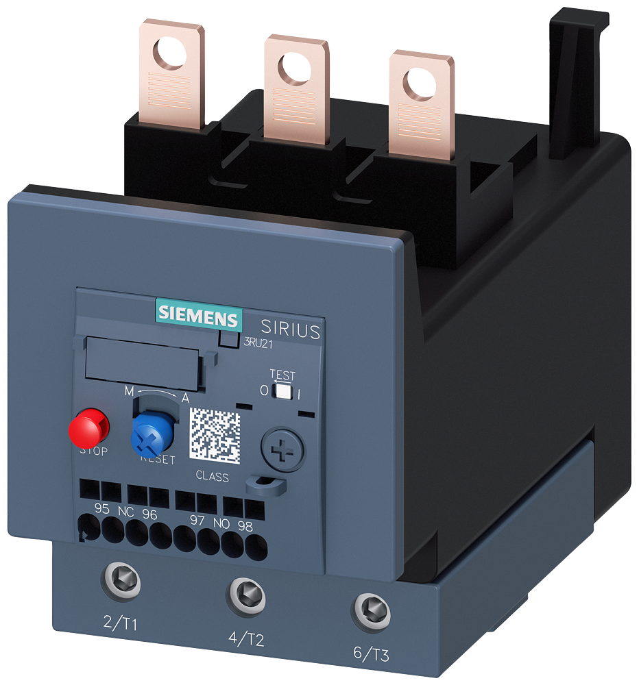 RELÉ DE SOBRECARGA 28-40A PARA PROTEÇÃO DO MOTOR S3 CLASS 10 MONTAGEM EM 3RU21464FD0 SIEMENS
