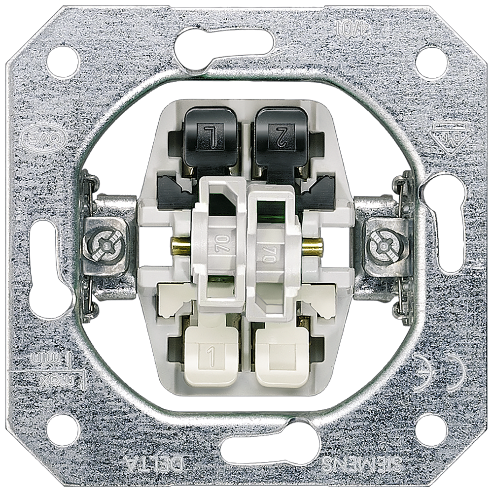 ELEMENTO DO APARELHO INTERRUPTOR SERIAL DE MONTAGEM EMBUTIDA 5TA2155 SIEMENS