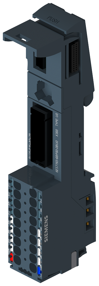 [Imagem ET200SP: BASE: U0, BU20-P16+A0+2B 6ES71936BP000BU0 SIEMENS]