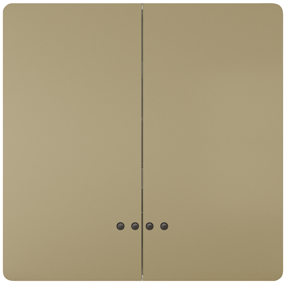 DOURADO BÁSCULA 2X COM JANELA 68X68 MM 5TG71450MG01 SIEMENS