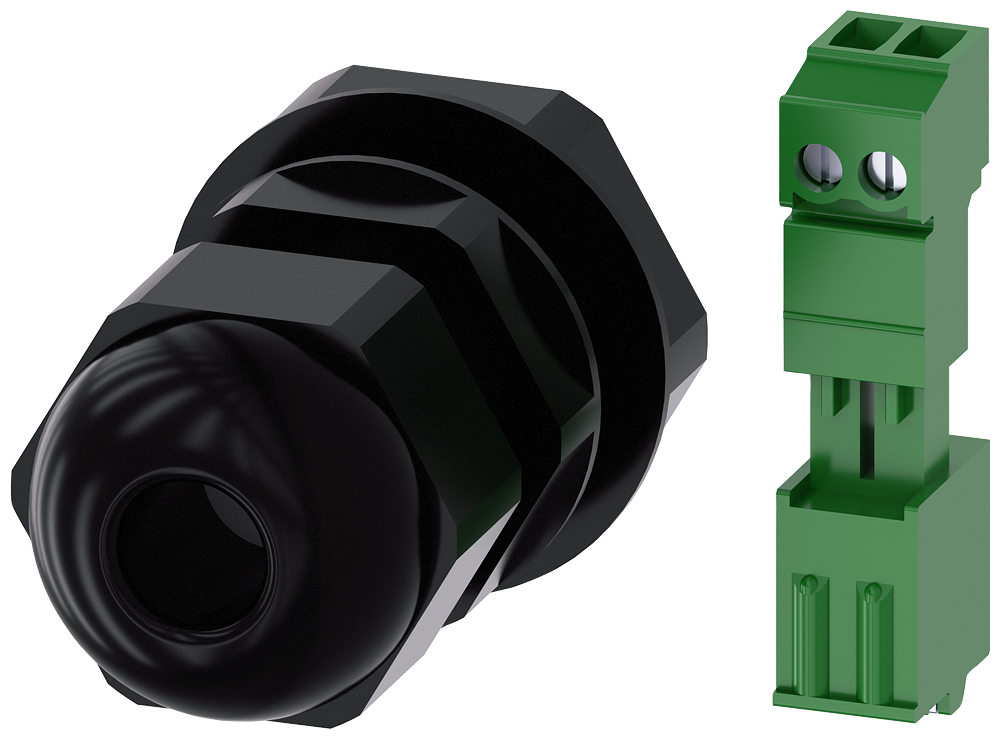 UNIÃO ROSCADA MÉTRICA M25 PARA AS-I PARA CARCAÇAS COM 4-6 PONTOS DE COMANDO 3SU19000JB100AA0 SIEMENS