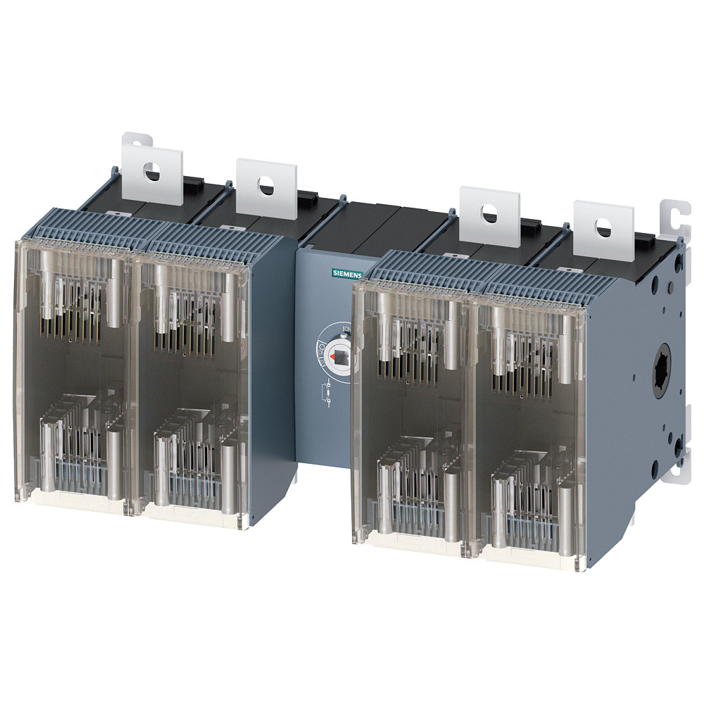 SECCIONADOR DE CORTE EM CARGA COM FUSÍVEL 630A TAM. 5 DE 4 POLOS PARA FUSÍV 3KF54630MF11 SIEMENS