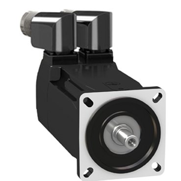 [Imagem SERVOMOTOR DE MÉDIA INÉRCIA COM 70MM DE FLANGE 3.4 NM/3000 RPM MULTI VOLTA EIXO CHAVEADO COM FREIO CONECTOR ANGULAR IP 65/IP 67 BMH0703T32F2A SCHNEIDER]