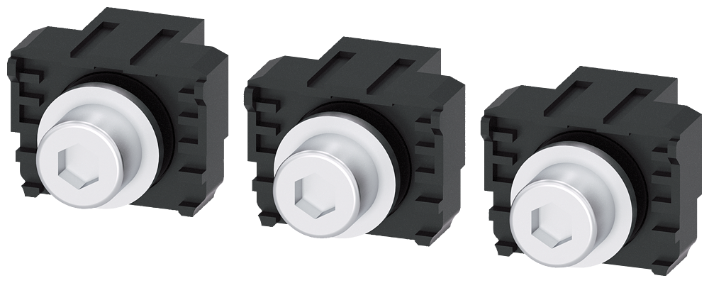 [Imagem CONEXÃO ROSCADA PLANA DE 3 PÇS. ACESSÓRIOS PARA: 3VA61/62 3VA92430QA00 SIEMENS]