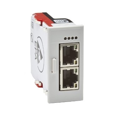 [Imagem MÓDULO DE INTERFACE ETHERNET/IP SLAVE CONECTORES RJ45 VW3E704100000 SCHNEIDER]