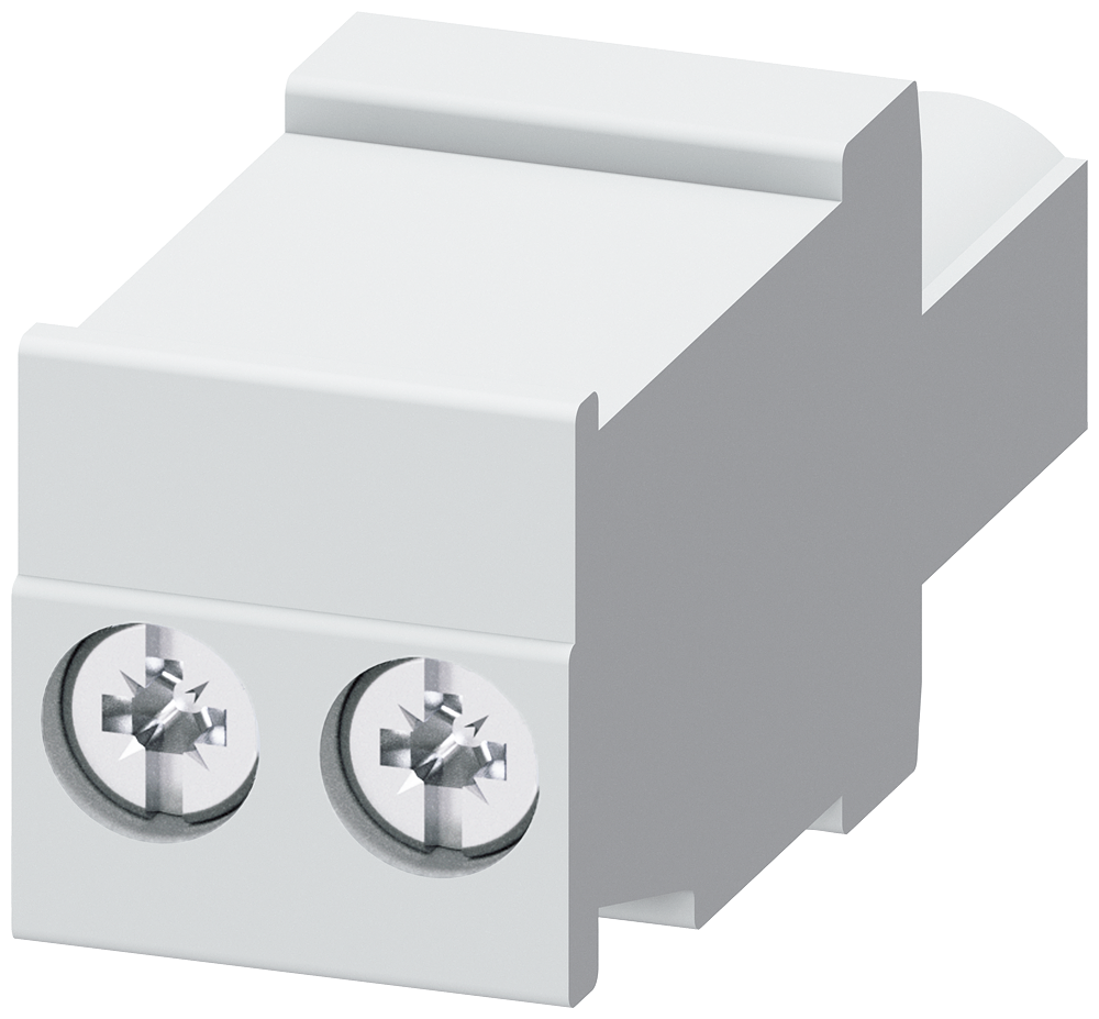 CONECTOR DE COMANDO DE REPOSIÇÃO PARA 3RF20/21/22/3RF23/24 COR CINZA DESIGNAÇ 3RF29001TA88 SIEMENS