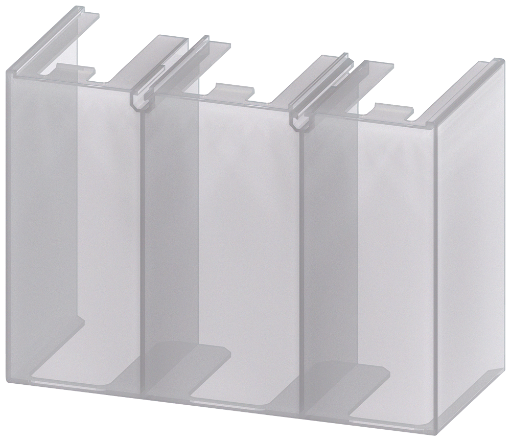 [Imagem TAMPA DE TERMINAL PARA 3RW55/52 TAMANHO 4 3RW59840TC20 SIEMENS]