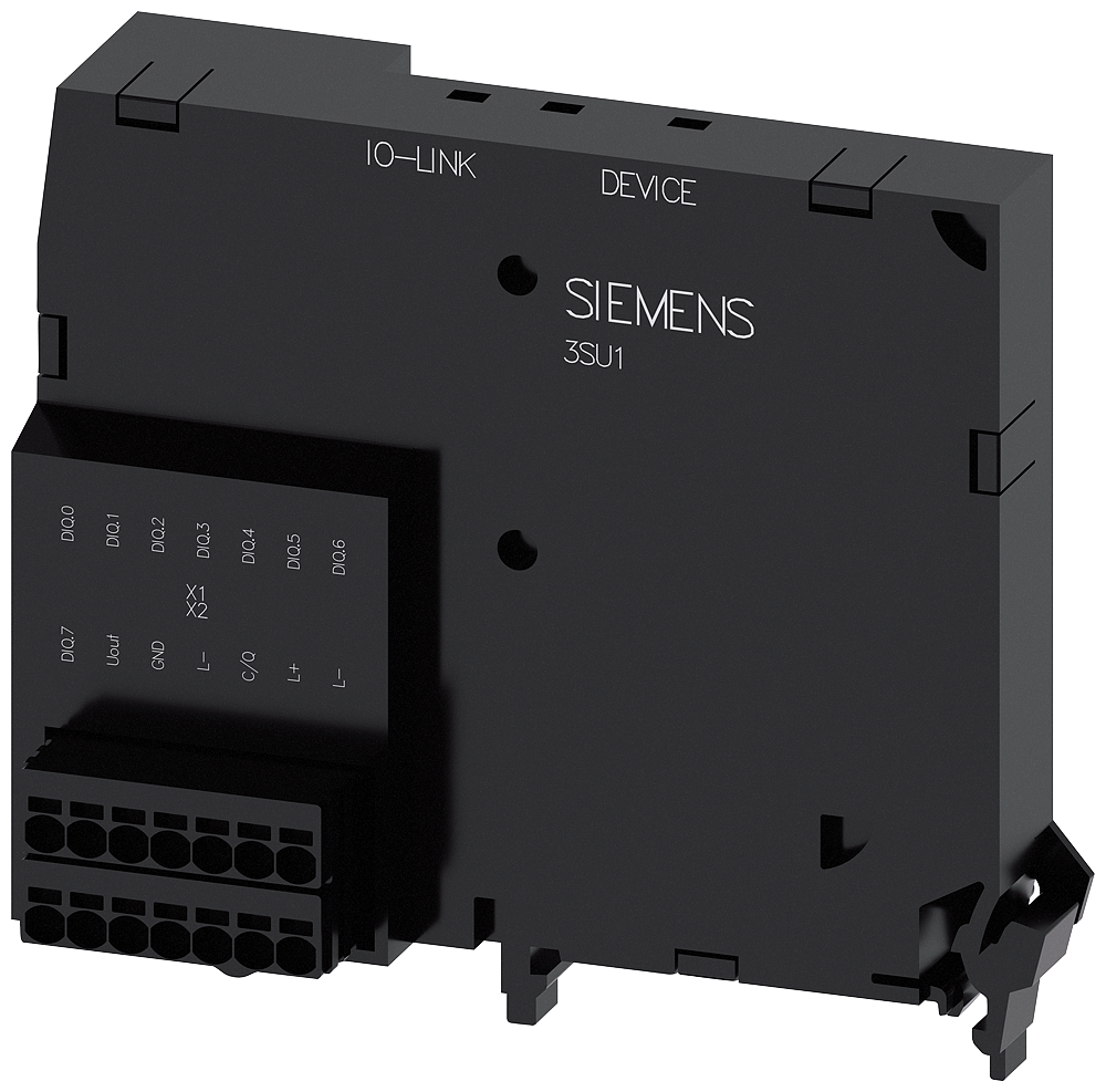 [Imagem do produto MÓDULO ELETRÔNICO PARA LINK IO, PRETO, 8 ENTRADAS/SAÍDAS, 2DI/6DQ 3SU14002HN106AA0 SIEMENS]