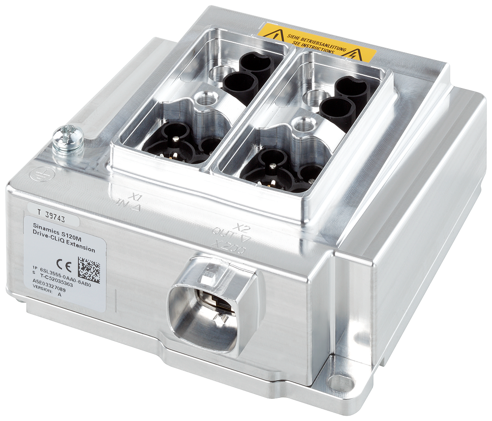 [Imagem do produto SINAMICS S120M DRIVE CLIQ EXTENSION IP67 6SL35550AA006AB0 SIEMENS]