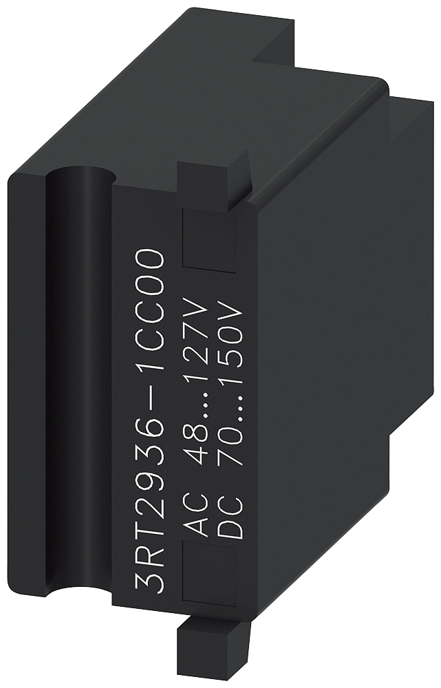 [Imagem do produto LIMITADOR DE SOBRETENSÃO  ELO RC CA 48/127VCC 70/150V 3RT29361CC00 SIEMENS]