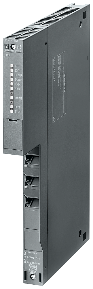 [Imagem PROCESSADOR DE COMUNICAÇÃO CP 443-1 RNA 6GK74431RX000XE0 SIEMENS]