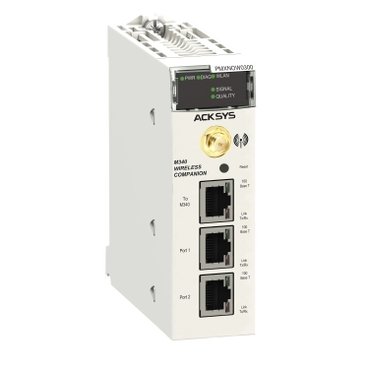 [Imagem do produto MÓDULO DE COMUNICAÇÃO M340 WIFI ACCESS POINT ETHERNET 3 PORTAS PMXNOW0300 SCHNEIDER]