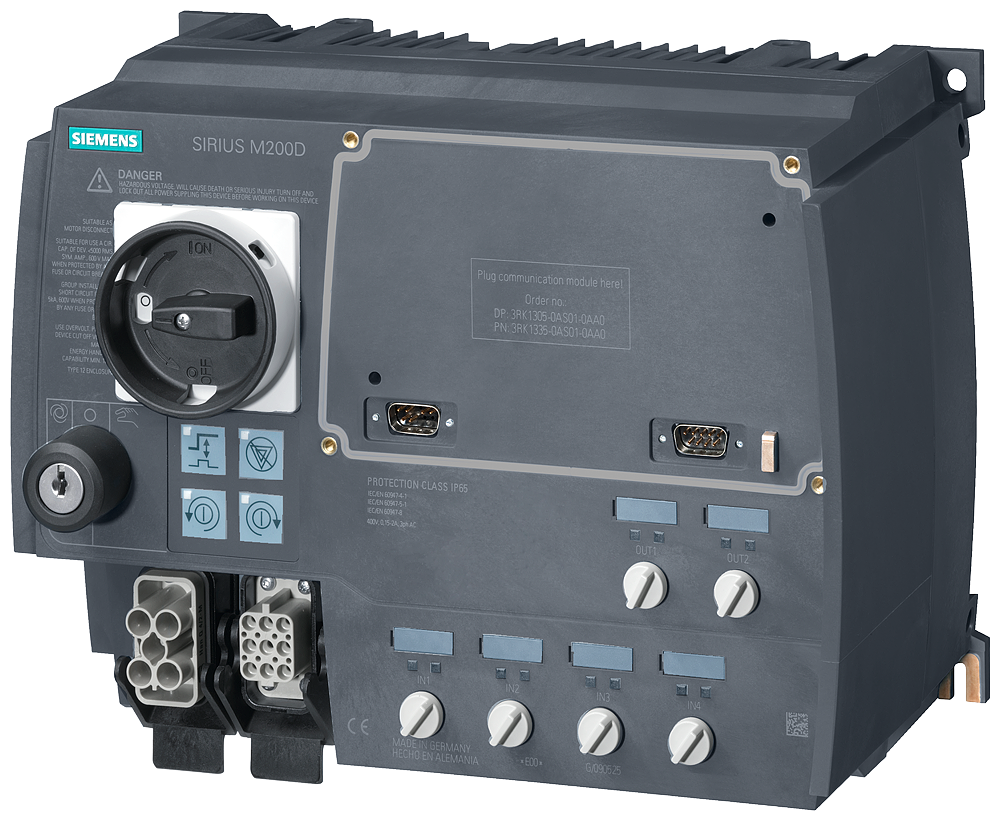 MÓDULO TECNOLÓGICO DE PARTIDA REVERSA DE COMUTAÇÃO ELE 3RK13956LS713AD5 SIEMENS