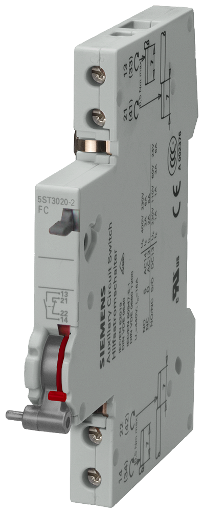 INTERRUPTOR PARA SINAIS DE ERRO COM TECLA DE TESTE E CONFIRMAÇÃO 2NF PARA DIS 5ST30222 SIEMENS