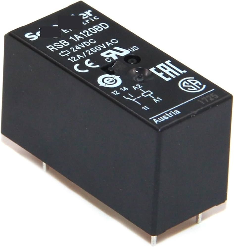 [Imagem RELÉ DE INTERFACE 12A 1NAF 48VCC RSB1A120ED SCHNEIDER]