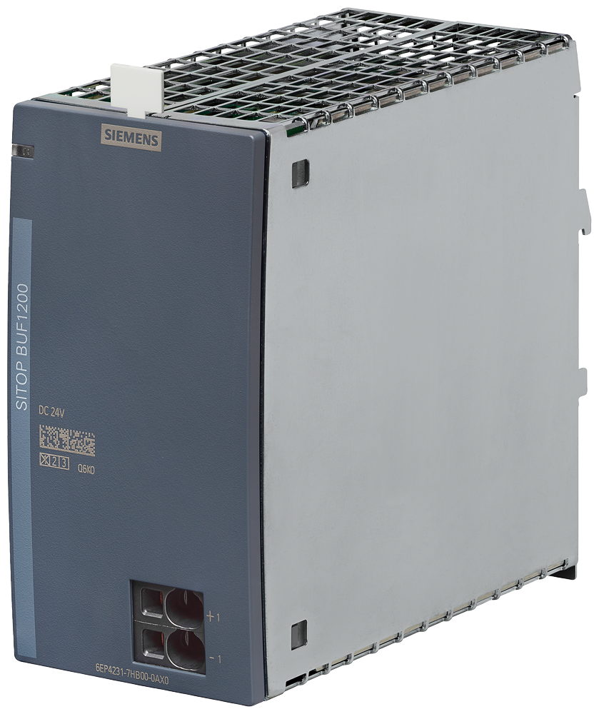 [Imagem MÓDULO DE BUFFER SITOP BUF1200 CAPACIDADE DE BUFFER DE 300 MS/40 A ATÉ 2,4 S/5 A 6EP42317HC000AX0 SIEMENS]