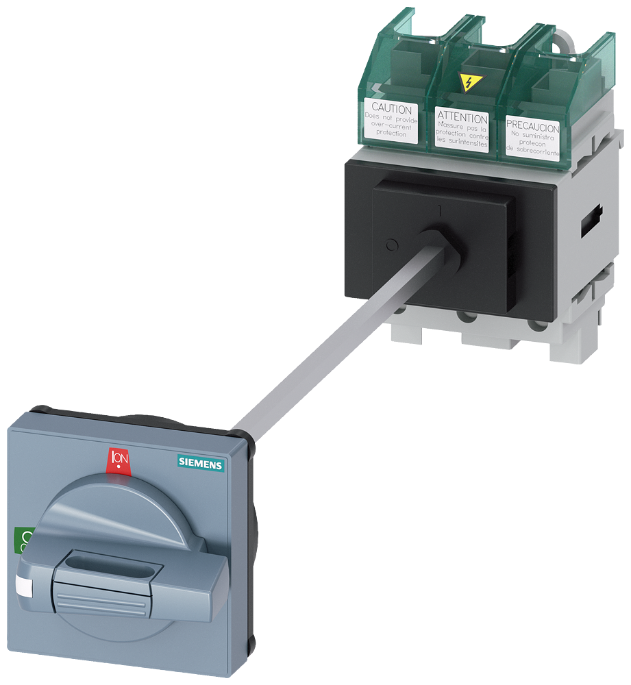 SECCIONADOR DE CORTE EM CARGA 3LD5 UL CHAVE PRINCIPAL DE 3 POLOS 3LD52100TK11 SIEMENS