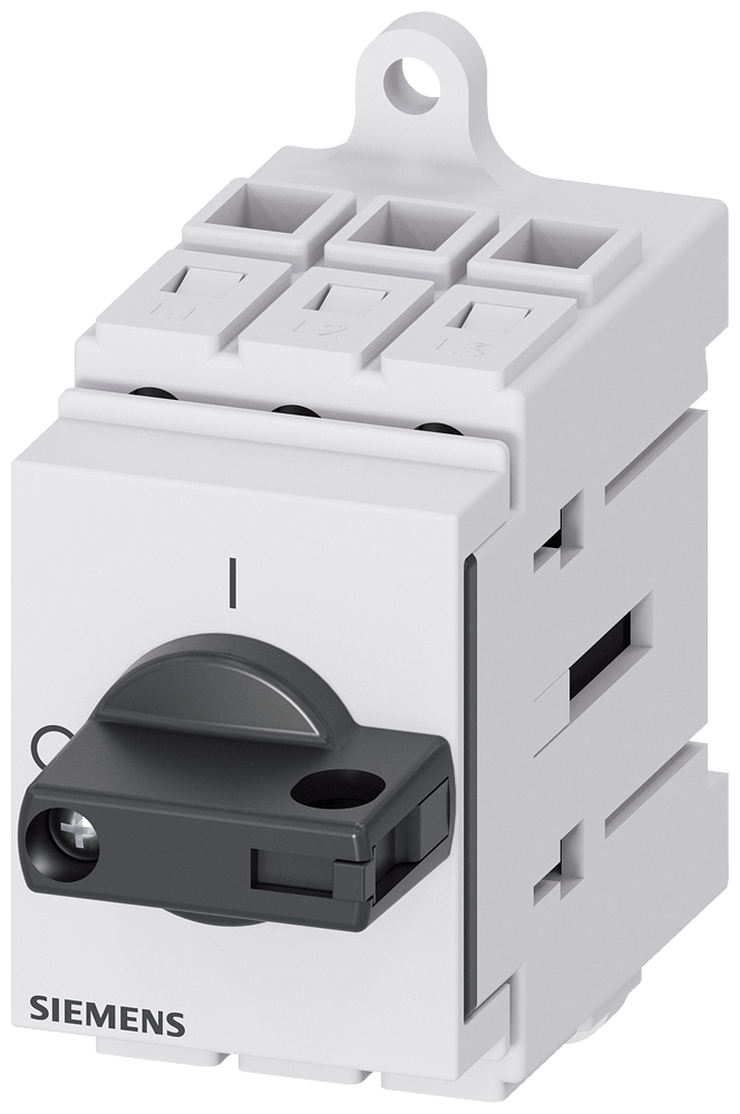SECCIONADOR DE CORTE EM CARGA 3LD3 IU 40 A CHAVE PRINCIPAL DE 3 POLOS 3LD33300TK11 SIEMENS