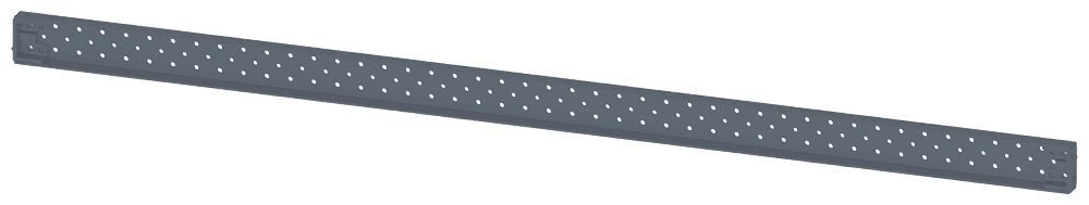 CALHA DE SUPORTE UNIVERSAL ADEQUADA PARA LARGURA DO ARMÁRIO 1200 M 8MF11122AS30 SIEMENS