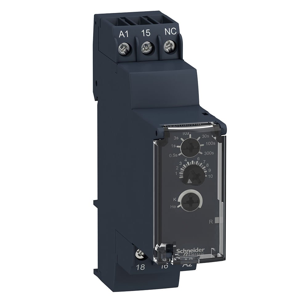 [Imagem ZELIO TIMER RE22 MODULAR 24240 V AC / DC, 8 A, 1 S 300 H RE22R1MKMR SCHNEIDER]