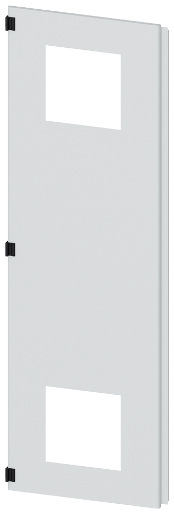 METADES DA PORTA ESQUERDA COM CORTE PARA VENTILADOR DO FILTRO 8MF10602UT253BA2 SIEMENS