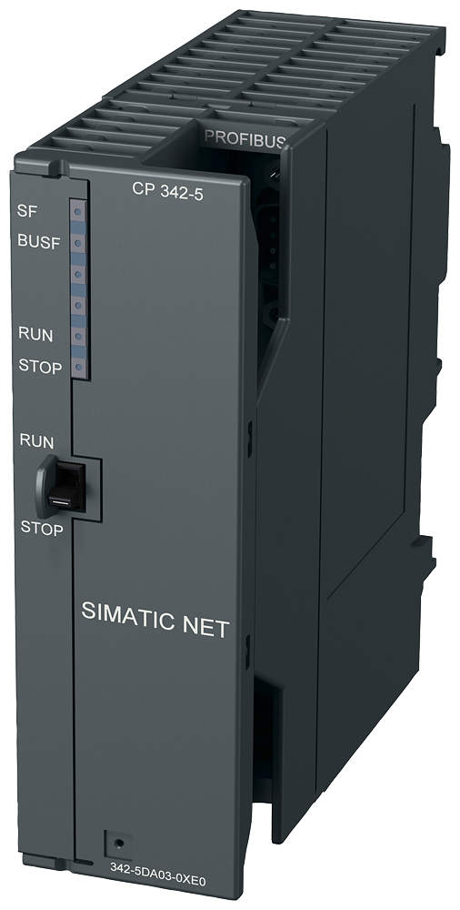 [Imagem MÓDULO DE COMUNICAÇÃO CP 342-5 PARA SIMATIC S7-300 PROFIBUS DP 6GK73425DA030XE0 SIEMENS]