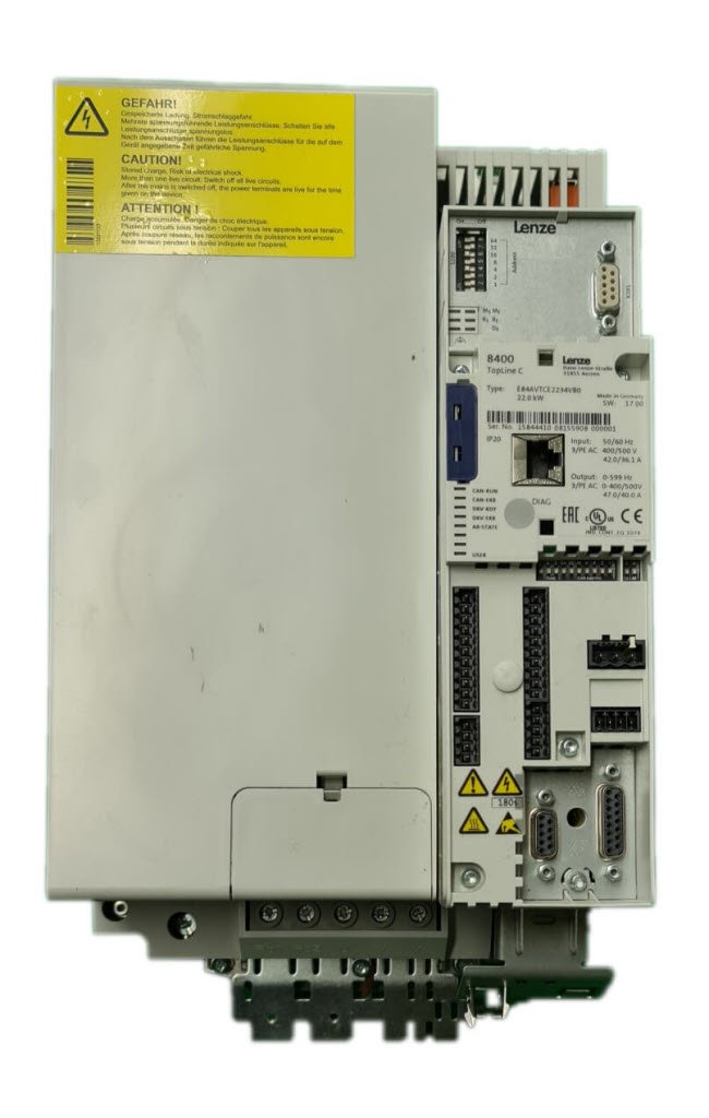 [Imagem INVERSOR DE FREQUÊNCIA TRIFÁSICO 42/36,1A 400/500V 50/60HZ E84AVTCE2234VB0]