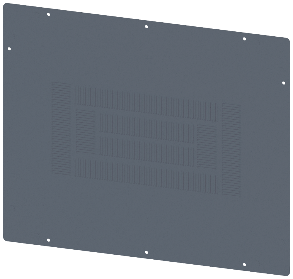 TETO COM ABERTURAS DE VENTILAÇÃO COM ABERTURAS DE VENTILAÇÃO IP40 8MF10652UD300A SIEMENS