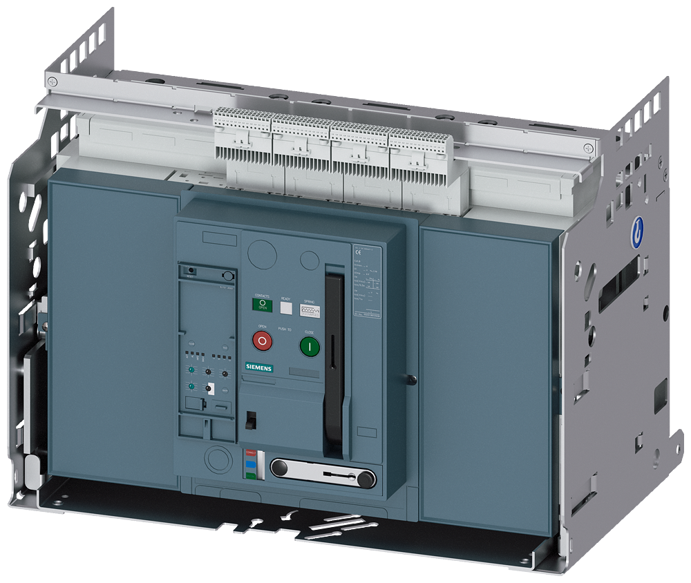 DISJUNTOR EXTRAÍ QUADRO-GUIA IEC 60947-2 TAMANHO DA ESTRUTURA 3 DE 3WA13636AB610AA0-ZT40 SIEMENS