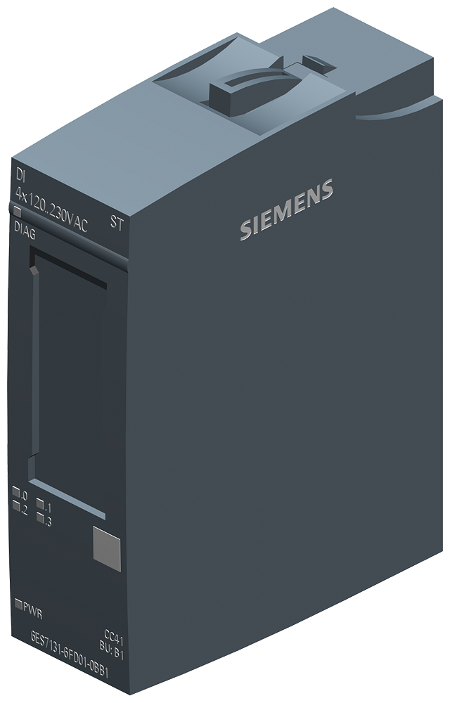 [Imagem ET200SP: 4X DI 120 230VAC ST 6ES71316FD010BB1 SIEMENS]