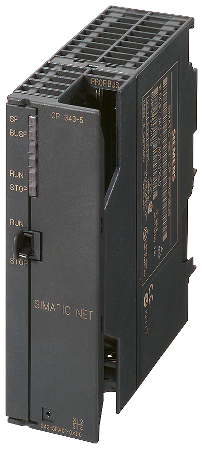 [Imagem PROCESSADOR DE COMUNICAÇÕES CP 343-5 PARA CONEXÃO DO SIMATIC S7-300 6GK73435FA010XE0 SIEMENS]