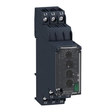 [Imagem RELE SOB/SUBTENS FF SEQ FASE 380-480VAC - RM22TR33 SCHNEIDER]