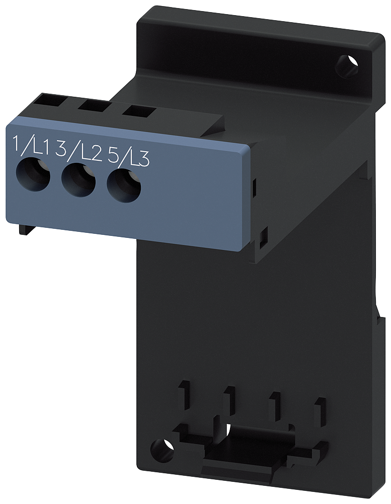 [Imagem SUPORTE DE MONTAGEM INDIVIDUAL PARA 3RU21/3RB30/3RB31 S00 3RU29163AA01 SIEMENS]