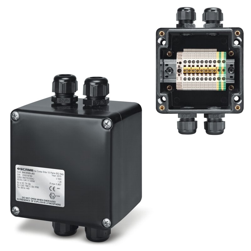 [Imagem CAIXA DE PAREDE 122X120X90 8XWDU 644.0345-J02 SCAME]