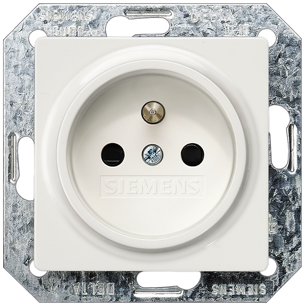 TOMADA COM CONTATO DE PROTEÇÃO CENTRAL E MAIOR PROTEÇÃO CONTRA 5UB1918 SIEMENS