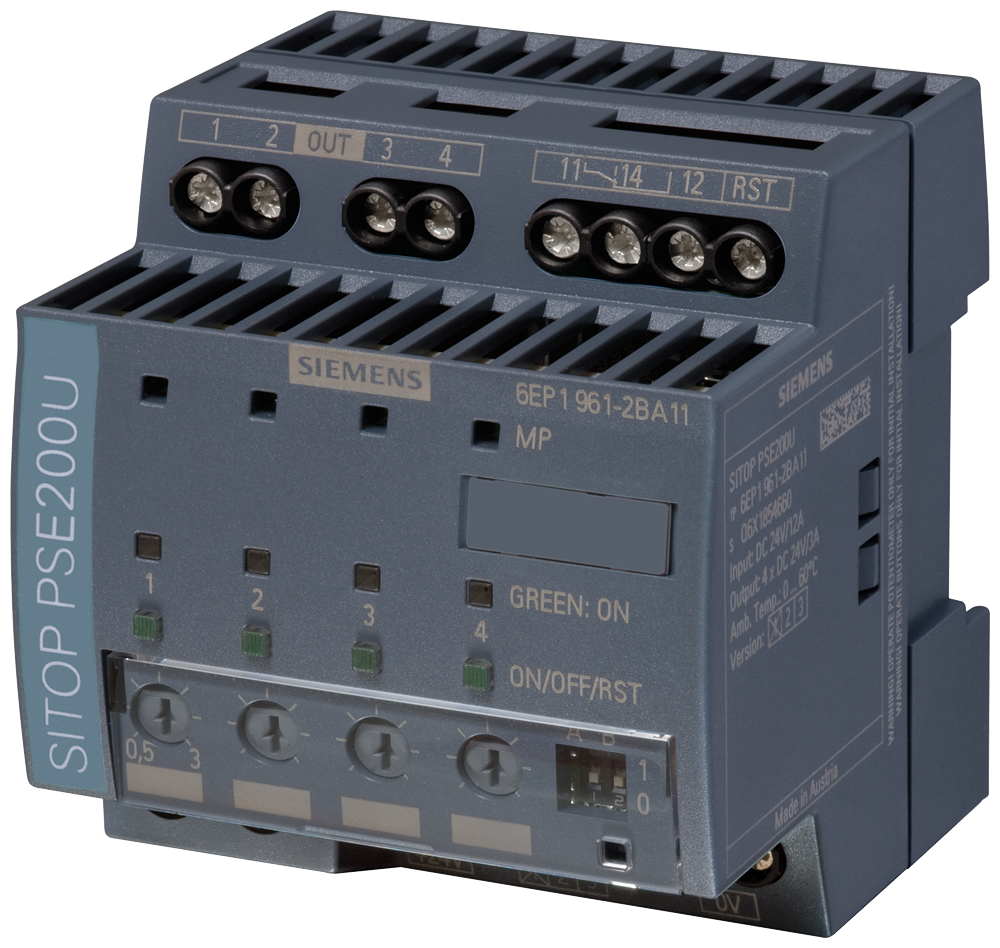 [Imagem MÓDULO DE DIAGNÓSTICO SITOP 6EP19612BA11 SIEMENS]