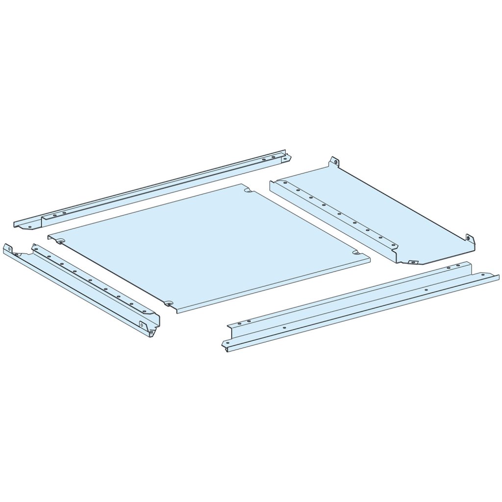 [Imagem PLAIN GLAND PLATE PRISMASET P IP55 FOR ENCLOSURE W 650+150MM D 400MM LVS08487 SCHNEIDER]