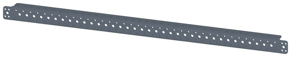 CALHA DE SUPORTE CARGA PESADA C: 1000 MM GALVANIZADA 8MF10002AH60 SIEMENS