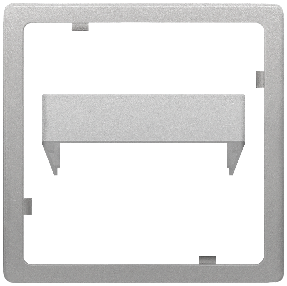 MOLDURA ADAPTADORA PARA SENSOR DE MOVIMENTOS COM 5TC158X ALUM 5TG62785AM00 SIEMENS