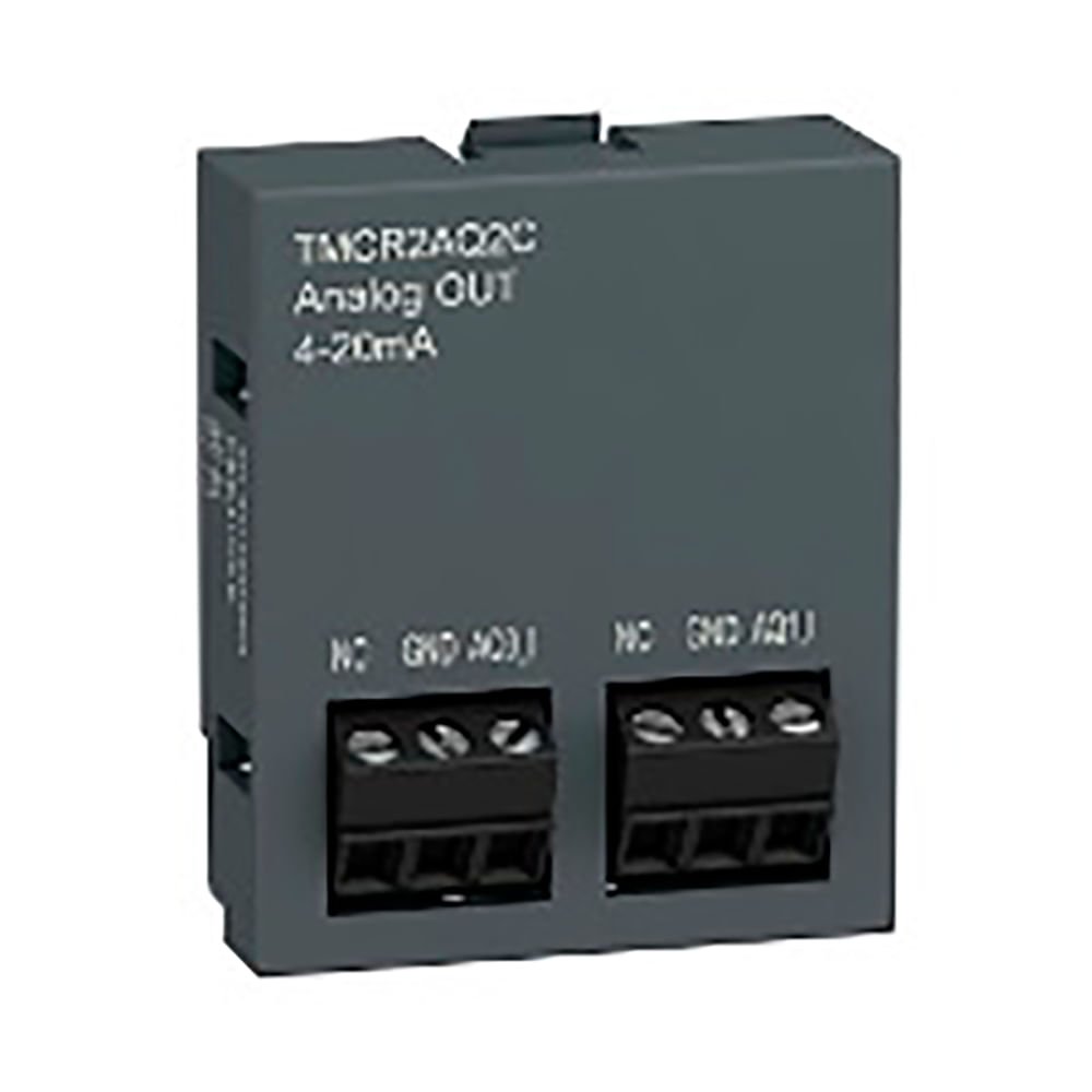 [Imagem CARTUCHO MODICON 2 SAÍDAS ANALÓGICAS  TMCR2AQ2V SCHNEIDER]