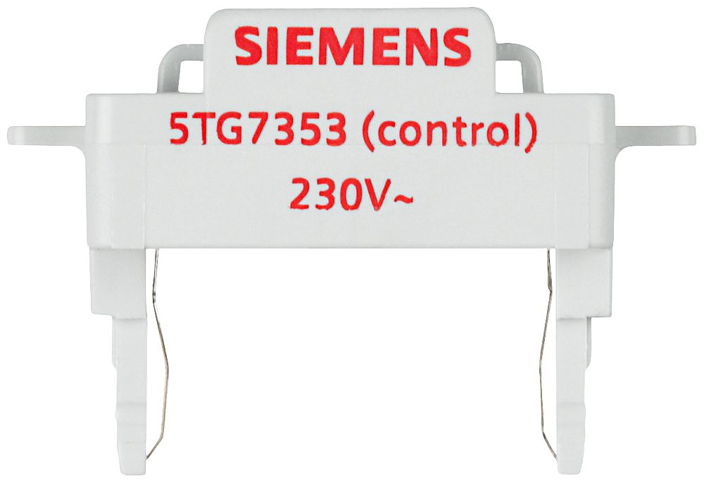 INTERRUPTOR E BOTÃO ELEMENTO DE ILUMINAÇÃO LED PARA FUNÇÃO DE CONTROLO 5TG7353 SIEMENS